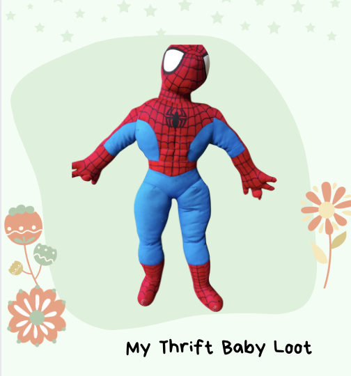 Preloved Spiderman stuffed toy